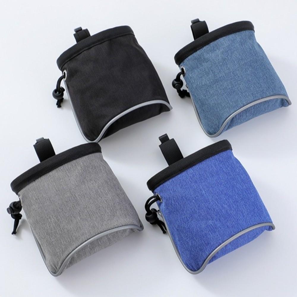 Hands-Free Pet Walking Waist Bag Oxford Cloth Puppy Snack Reward Bag  Daily Walks