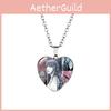 Taylor Swift Inspired Heart Shaped Necklace For Kids Stunning Glass Pendant Stylish Accessory