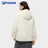 FILA FUSION Zhang Hao Couple Loose Hooded Woven Jacket