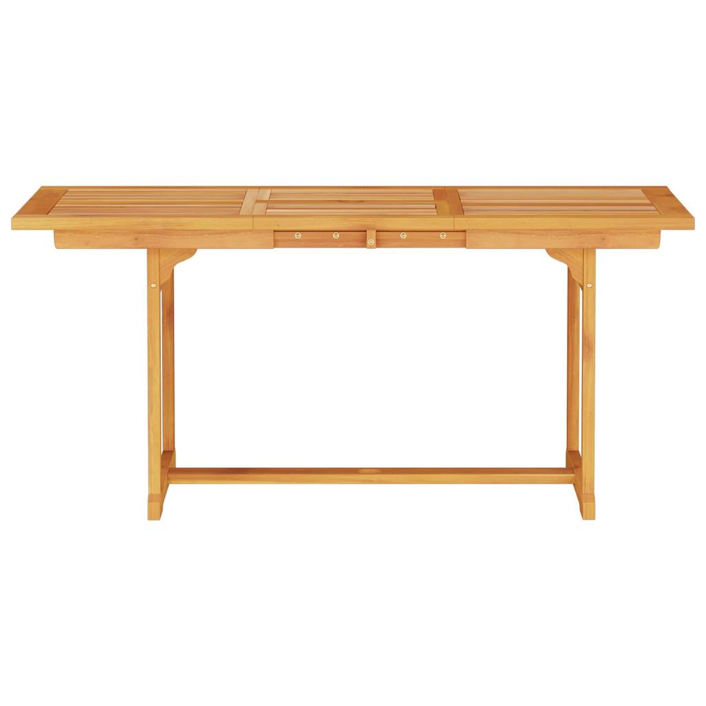 Garden Dining Set 7 pcs Brown Solid Acacia Wood
