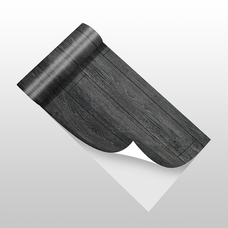 Anti Fouling Wood Pattern Floor Sticker Self Adhesive Waterproof Wear Resistant Flooring for Kitchen Room Renovation