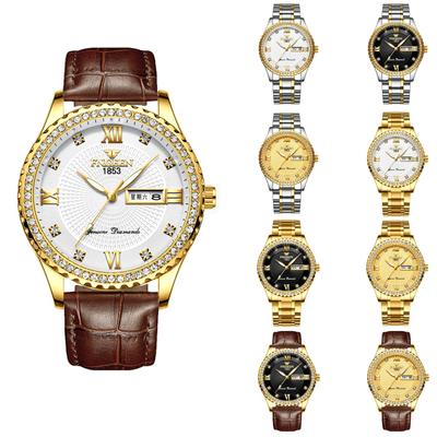 Men's Waterproof Luminous Running Alarm Clock Watch