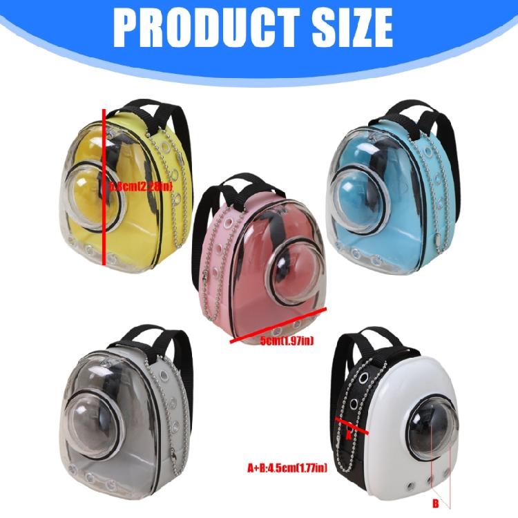 Mini-Weltraumrucksack Puppenhauszubehör Maßstab 1/12 Realistische Katzen Spielzeug Detailliertes Kunststoffdesign Für Thematische Ausstellungen