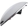 Riloer Front Headlight Washer Cap, Chrome Headlight Washer Cover, Compatible with Mini Cooper R50 R52 R53 2001-2006 With Headlight Washer Nozzle,