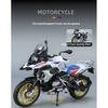1/9 Scale BMW R1250 GS Adventure Alloy Diecast Metal Model Motorcycle Sound & Light Model Toy Gift with Boyfriend Children Present Kid