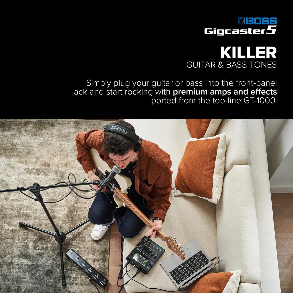 BOSS Gigcaster 5 (GCS-5) Streaming Audio Mixer