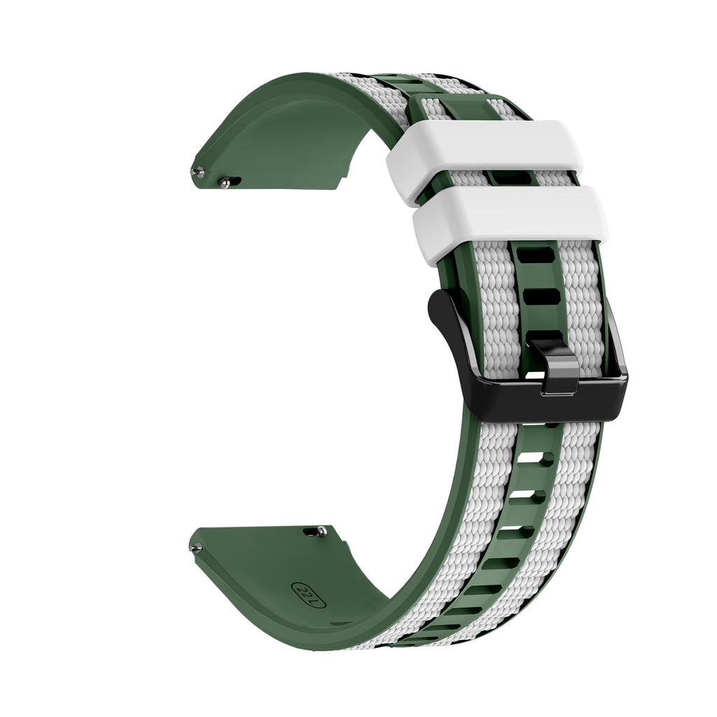 22mm Silicone Watchband For Amazfit Balance 2 / Bip 6 5 / Cheetah Pro Strap Wristband For Amazfit GTR 4 3 Replacement Band