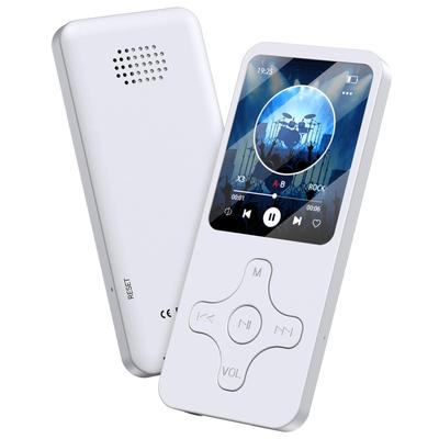 Multifunctional MP3 Player with Bluetooth 32GB Memory Expandable Up To HIFI Easy Large OTG FM and Ideal for Language Meeting Stress and Includes