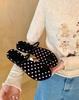 Polka Dot Toe Slippers Women Wear Summer Flat-Bottomed Beach Slippers Holiday Style Sandals Women