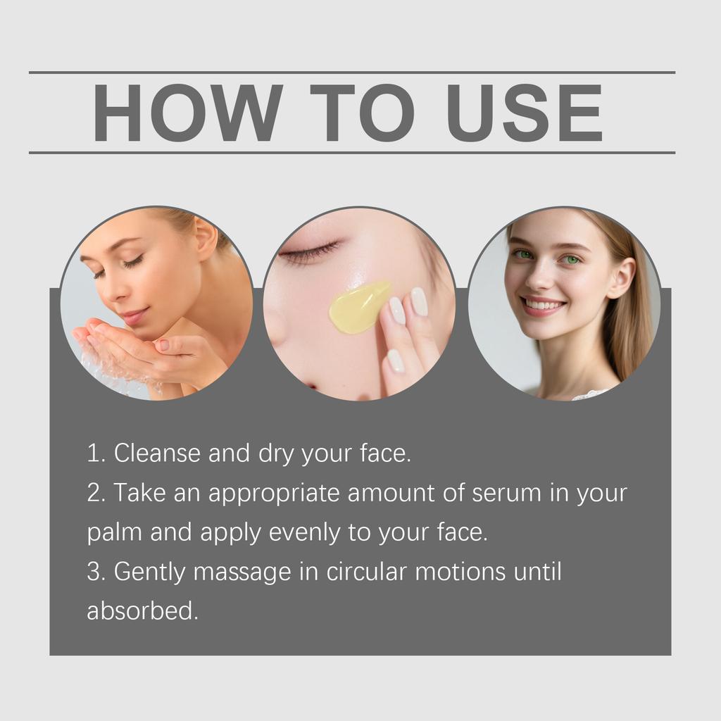 Castor Oil Skin Care Serum, Facial Oil, Lightweight Moisturizing Serum, Smooth Makeup Base, Gentle Nourishing Face Oil for All Skin Types 90ml