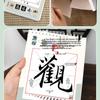 Zhao Mengfu Running Script Beginner's Calligraphy Cards with Video Tutorial