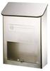 Green Life Mailbox In Stainless Steel W X D X Wall-Mounted [Made Japan] (25.5cm 12.0cm 33.5cm H) PS-20H