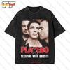 00S Placebo Schlafen mit Geist Merch Vintage Oversize T-Shirt Brian Molko AMUH