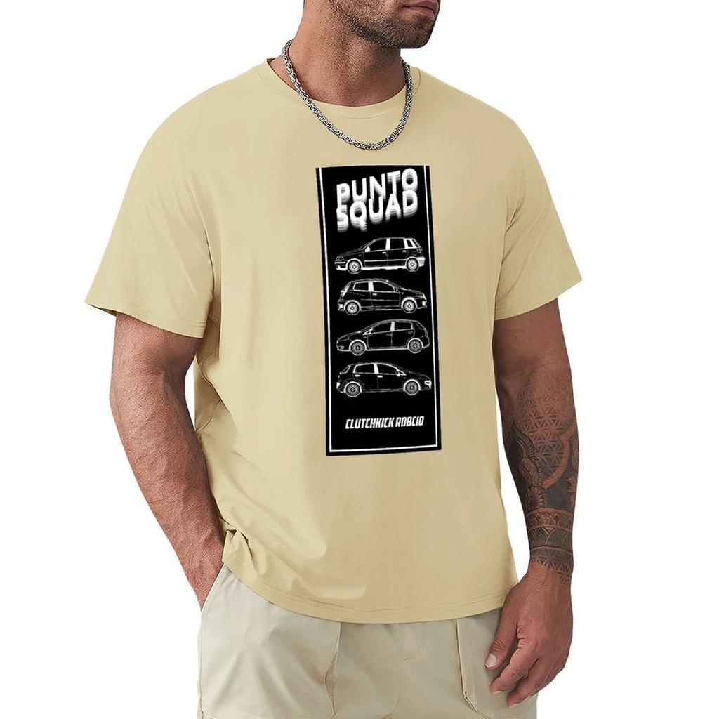 Puntosquad V2 T-Shirt Graphic Tee Shirt Hippie Clothes T Shirts For Men Graphic