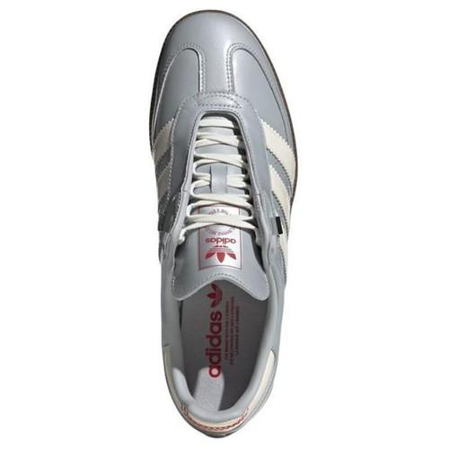 adidas Samba OG Matte Silver Patent - JQ0012