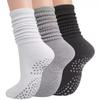 Long Tube Pilates Yoga Socks, Solid-color Cotton Yarn Long Socks, Anti-slip Fitness Pilates Women's Calf Socks, Sports Socks