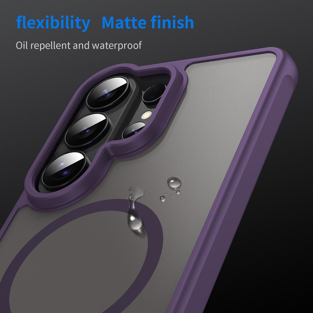 Samsung Galaxy S26 Ultra Phone Case,Magnetic Shockproof Phone Case,Bumper Hybrid Cover for Samsung Galaxy S26 Ultra