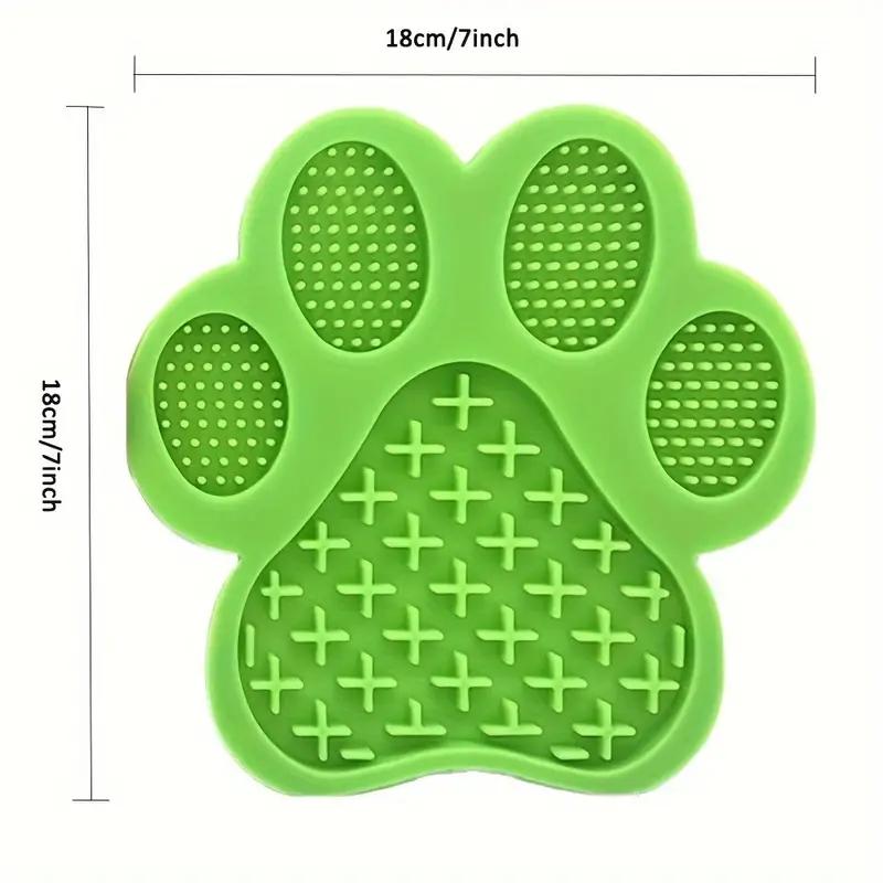 1pc pet supplies suction cup licking pad pet meal pad silicone slow feeding pad slow feeding pad dog licking pad