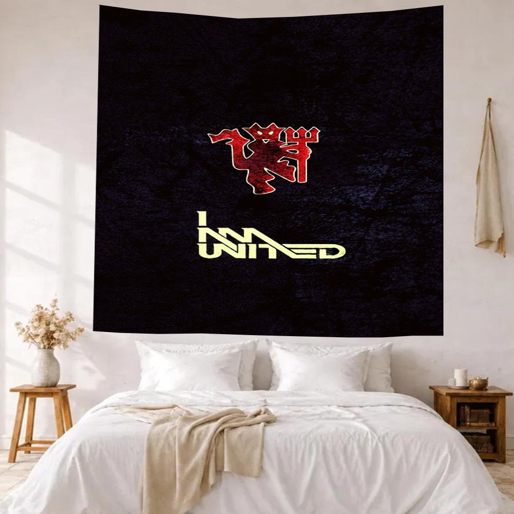 Manchester Wall Decor Tapestry Art For Pet Memorial Birthdaywedding Party Backdrop Family Gift