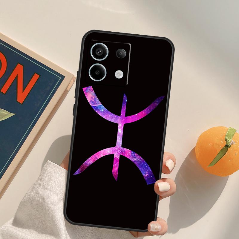 Amazigh Berber Flag Funda For Xiaomi Redmi Note 9 10 11 12 13 14 Pro 9S 10S 11S 12S Redmi 13C 10C 12C 14C Case
