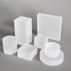 Frosted Acrylic Square Display Block Clear Acrylic Cube Acrylic Jewelry Display Stand Ring Showcase Display Holder Base