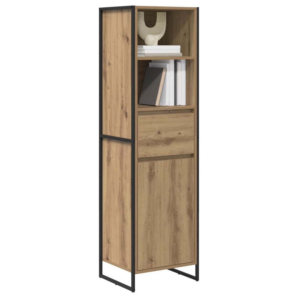 Bookshelf Rustic Oak Design 43 x 36 x 150.5 cm