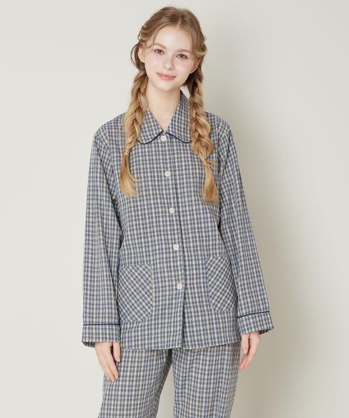 [BYC] Brushed Cotton Unisex Pajama Set Blue [Shipped from Korea] 100% Authentic