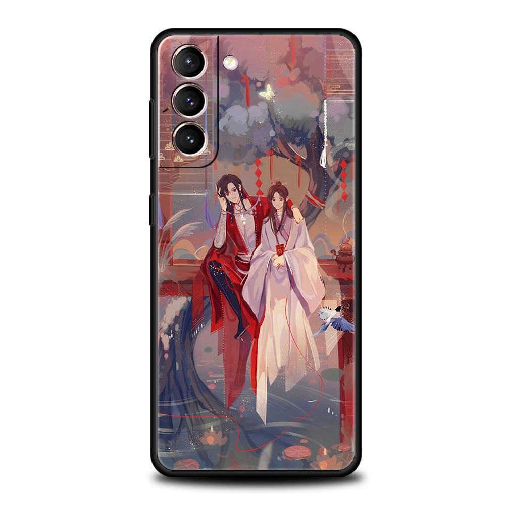 Heaven Official’s Blessing Phone Case For Samsung Galaxy S23 Ultra S22 S21 S20 FE 5G S10 S10E S9 S8 Plus Note 20 Silicone Cover