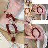 Delicate Red Lion Beaded Bracelet For Women Artistic And Cultural Design