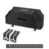 Car Seat Back Organizer Rear Seat Car Storage Box Car Back Seat Organizer with 2 Drink Cup Holder Tissue Box Hooks for Kids