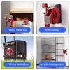 Reel Storage Holder with Mounting Screw Fish Gear Equipment Garage Organization Fishing Reel Organizers Wall Mount Rack