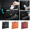 Magnetic Car Garbage Bag Waterproof Hanging Universal Trash For Porsche Cayenne Panamera Macan Boxster Cayman 718 911 Sticker
