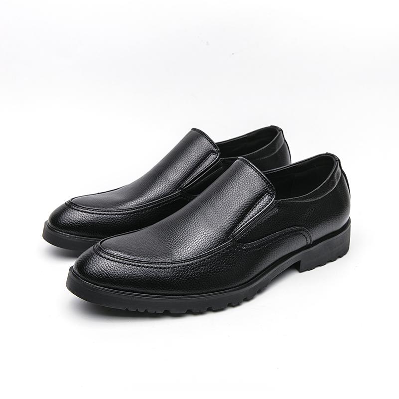 Neue hochwertige Herren Leder Slipper Große Größe 38-46 Slip-On Business- & Freizeitschuhe Bequeme Schuhe mit weicher Sohle Herren