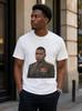 Kylian Mbappé Militärporträt T-Shirt | Vintage Fußball Grafik-T-Shirt