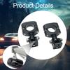 2x Swivel Auxiliary Light Bracket Fits 22-25mm Crash Bar Accessory Vibration
