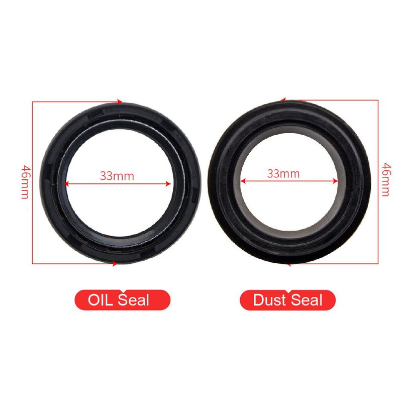 33x46x11 33 46 11 Front Fork Oil Seal Dust Seal For Suzuki GS300L GS300 GS 300 GN250 GT250 Hustler GN 250 GT380 Sebring GT 380