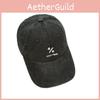 Geometric Letter Embroidered Baseball Cap With Sun Protection For Casual Wear