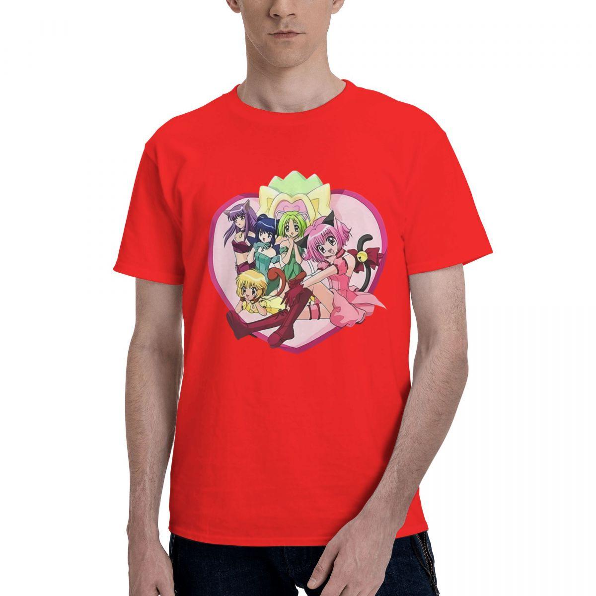 Tokyo Mew Mew Graphic 100 Cotton Casual Breathable Confortable TShirt New Gifts And TShirts Mens Wear S