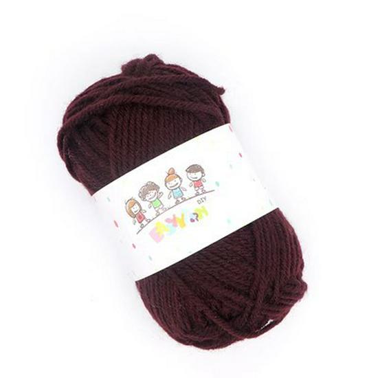 12-Color Children's DIY Yarn Balls for Kindergarten Weaving and Crafts