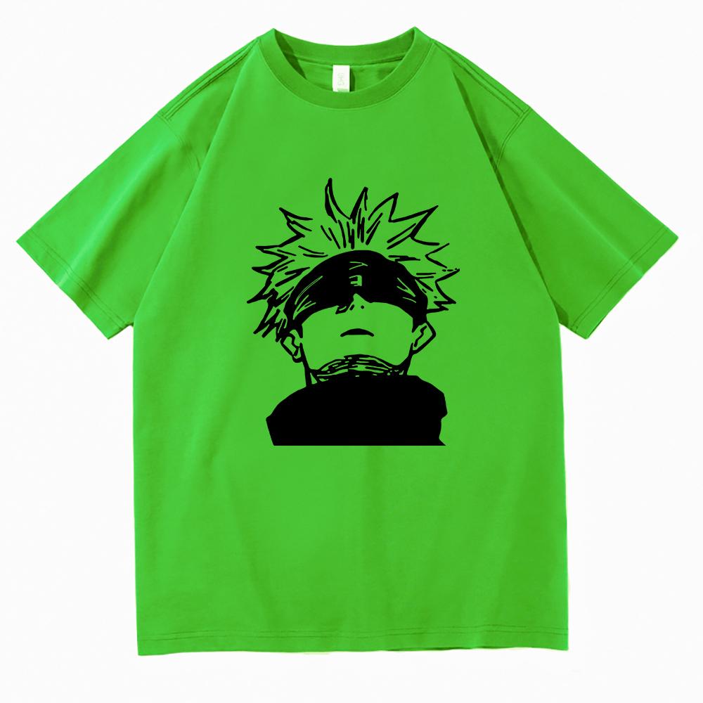 Jujutsu Kaisen 2 T Shirt Unisex  Harajuku Satoru Gojo T-Shirt Hoodies Unisex  Anime Unisexga High Quality Streetwear Cotton Tees Shirts