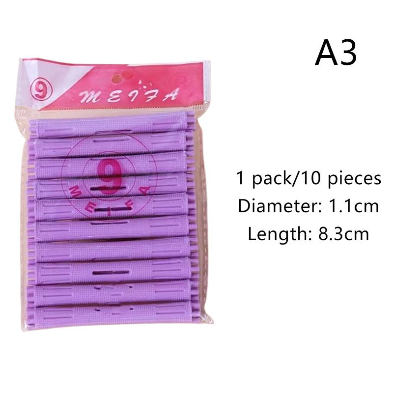 

7/8/9/10 шт. Термобігуді для волосся Без нагріву Бігуді для волосся Плойка для завивки Витягувальний стрижень Ледачі локони Гнучкі палички Хвилясті форми Інструмент для укладання волосся A3