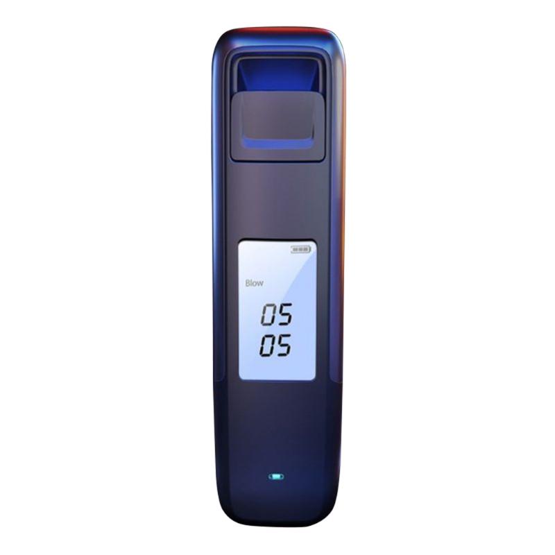 Non-Contact Alcohol Tester with LED Display USB Rechargable Breathalyzer Alcohol Detection Device Personal Home Use