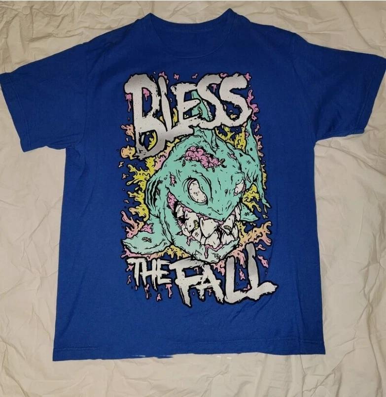 Rare BlessTheFall Band Short Sleeve Cotton Tee S to 5XL T-shirt 4XL
