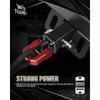 3/4" D Ring Shackle, 68,000 lbs Break Strength with 7/8" Pin for Tow Strap Winch Recovery Towing (Aluminum, 2 Pack, Red)
