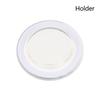 1 Set Round Single Grid Magnetic Plate Empty Eyeshadow Box Replacement For Eyeshadow Distribution & Lipstick Sample Storage