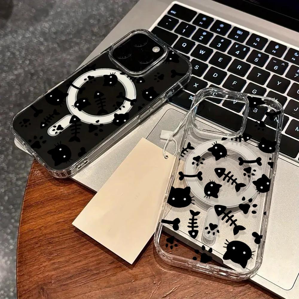 Magnetyczne etui na telefon dla iPhone 11 12 13 iPhone 13 14 15 Pro 15 16 Pro Max Samsung A15 A16 A25 A26 A55 A56 S25 S24 S22 S23 Ultra S25 Edge