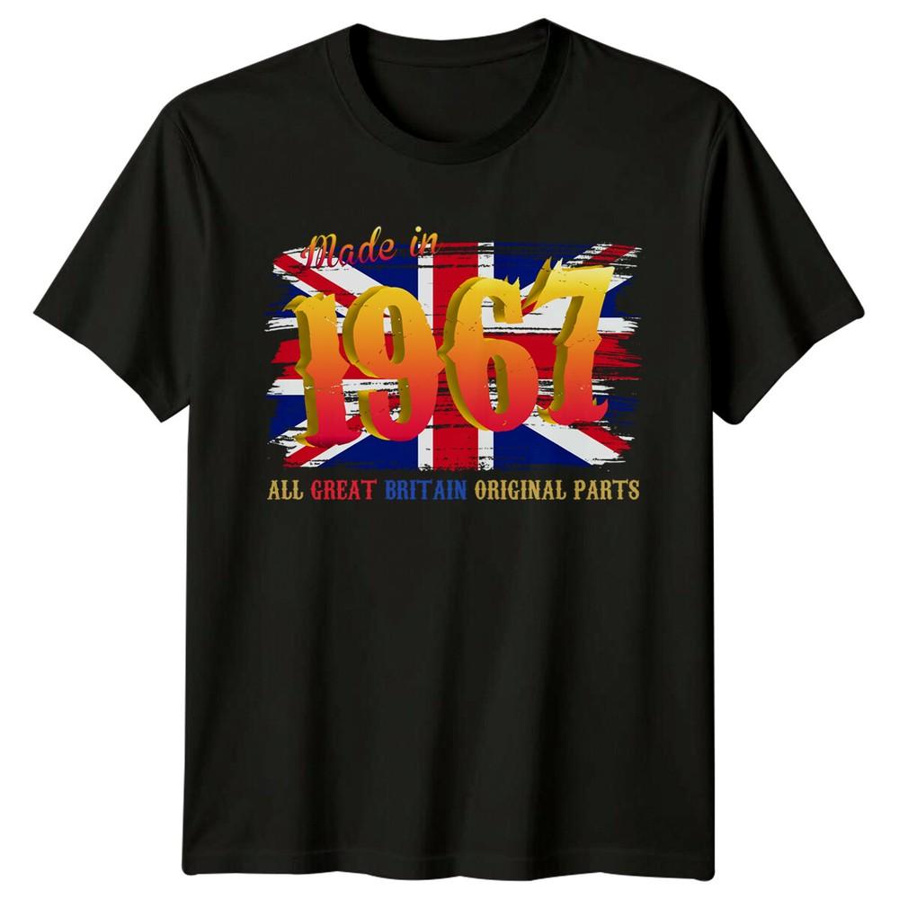 

Made In 1967 Great Britain 59th Birthday Mens TShirt Womens Tee Graphic Unisex T-Shirt XXXL