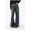 Versatile Long Trousers Washed and Old Denim Blue Loose Straight Casual Pants Straight Loose Jeans for Men Fashionable and Comfortable Pants