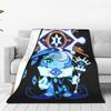 Schatten Milch Cookie Run Kingdom Decken Flanell Klimaanlage Multifunktionale Superweiche Überwurfdecke für Sofa Couch Quilt