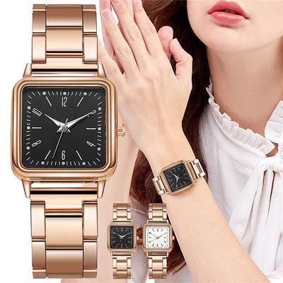 Neue Digitale Uhr Net Rot Mit Die Gleiche Temperament Leuchtende Damen Uhr Stahl Band Quadratische Uhr frauen Uhr Versorgung spot-